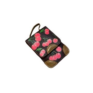 Mini Cherry pattern Card wallet